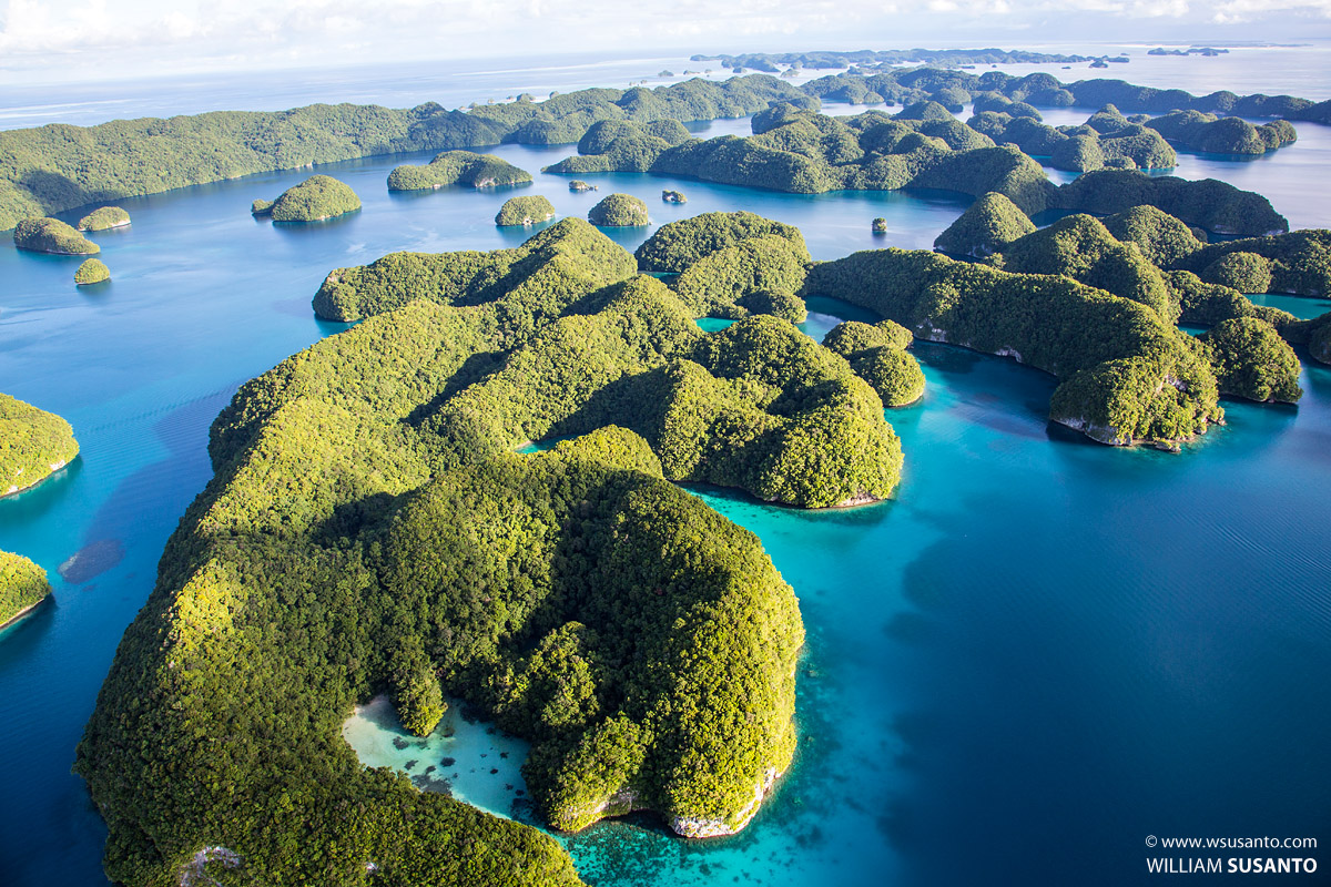 Palau From The Air!